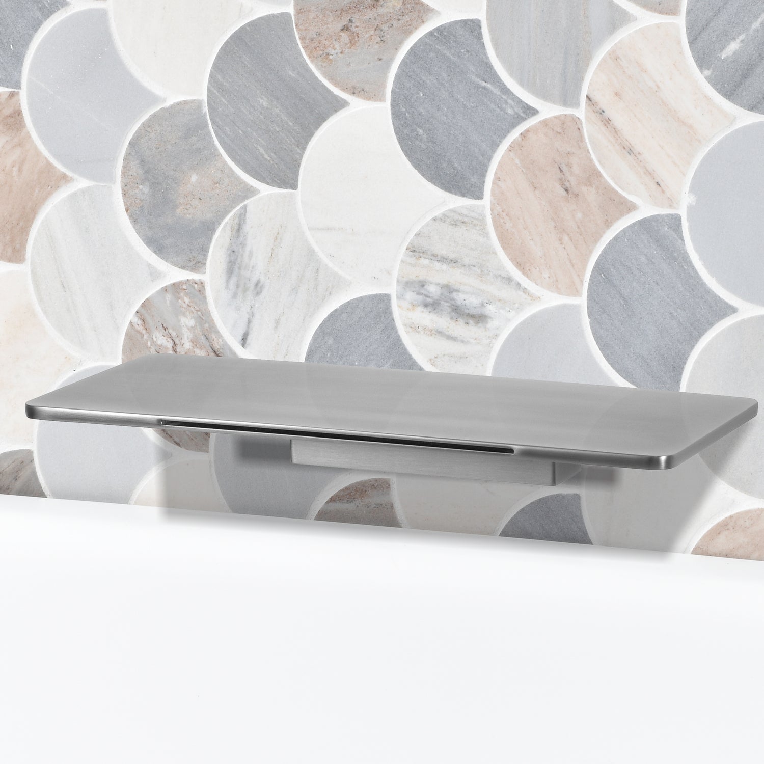 Cascada Shelf Waterfall Bath Spout | Brushed Gun Metal – Enflair