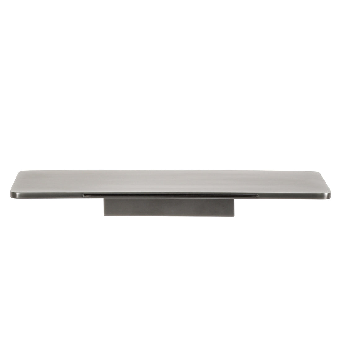 Cascada Shelf Waterfall Bath Spout | Brushed Gun Metal – Enflair